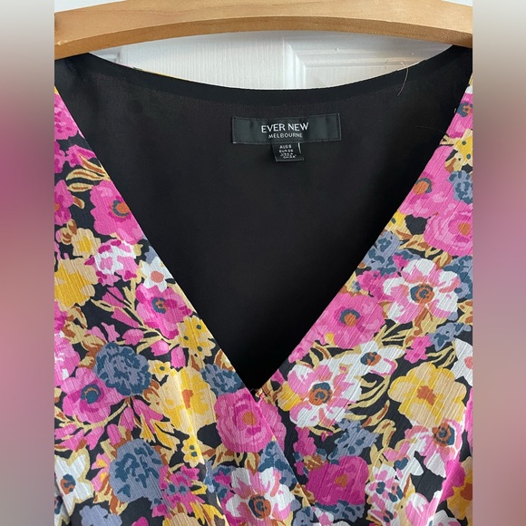 Ever New Rachel floral tie-dress size 4 - Picture 3 of 4